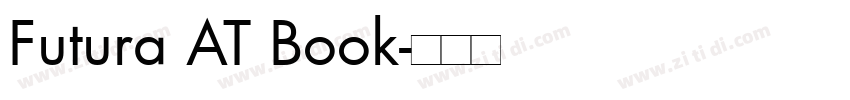 Futura AT Book字体转换